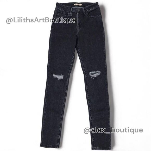 Levi's 721 High-Rise Skinny Jeans(A049)-Size 25 for Women - Picture 4 of 10